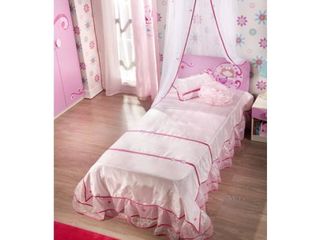 Б/У Детская кровать для девочки серии PRINCESS фирмы CILEK - весь набор кровать, матрас, балдахин foto 4