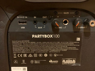 JBL partybox 300 si partybox 100 foto 7