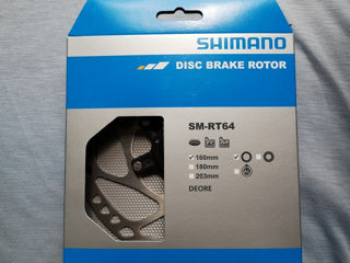 2 ротора Shimano SM-RT 64 - 160mm и 180mm