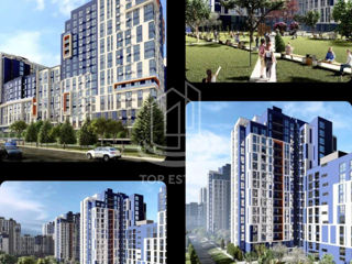 1-комнатная квартира, 43 м², Рышкановка, Кишинёв