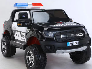 Детский электромобиль Ford Police Джип Полицейский Пикап Новый Самый крутой функционал Низкие цены фото 2
