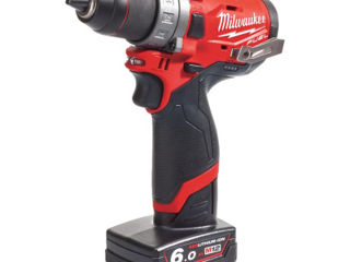 Masina de gaurit si insurubat cu acumulator/дрель-шуруповёрт аккумуляторная milwaukee  m12fdd-0 foto 7