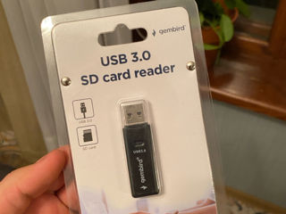 Продам новый картридер USB 3.0 Gembird