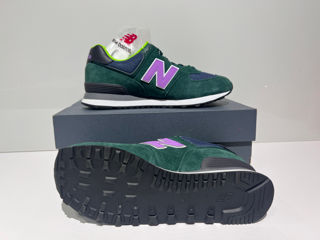 New Balance 574 Green Purple foto 2