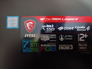 MSI GP72M Leopard GTXNvidia