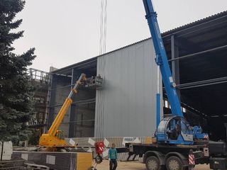 Производство и монтаж металлоконструкций, сэндвич панелей, покраска