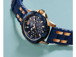 Новые оригинальные мужские часы Guess Oasis Blue foto 3