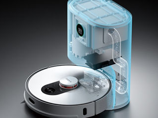 Aspirator și mop robot cu auto-sterilizare și auto-golire de la Xiaomi foto 3