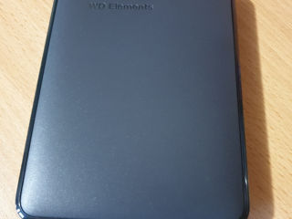 Внешний жесткий диск HDD Western Digital Elements 1TB 2.5" USB 3.0 Черный WDBUZG0010BBK foto 1