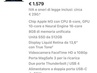 MacBook Air 13 (2024) M3 512gb - best price foto 4
