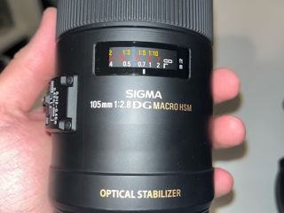 SIGMA 105mm F2.8 DG MACRO HSM Nikon F mount foto 2