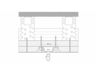 Cornișă ascunsă construită în gips-carton foto 2