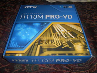 MSI H110M-PRO-VD сокет LGA1151 память ддр-4 foto 1