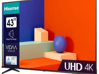 Televizor Smart Hisense 4K UHD 43" foto 2