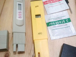 pH meter Chisinau, TDS metru, salinometru. Analizor de apă, meditor TDS pentru apă foto 5
