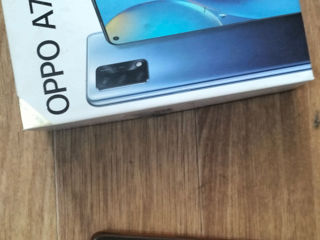 Oppo A74 с чехлом и коробкой б/у