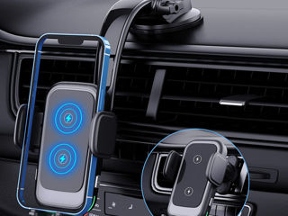 Wireless Car Charger 15W Tenpoform Qi Fast Charging Car Charger Auto Clamping phone Mount Air Vent