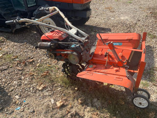 Motocultor Kubota de 7cp cu freza rotativa recent importat. foto 3