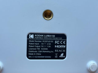 Mini videoproiector Kodak Luma 150 Wifi Hdmi foto 8