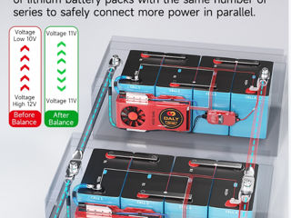 Lifepo4 DALY BMS NORMAL и SMART 12V 24V 36V 48V 60V 72V 84V 96V 108V 120V 180V В наличии и на заказ foto 7