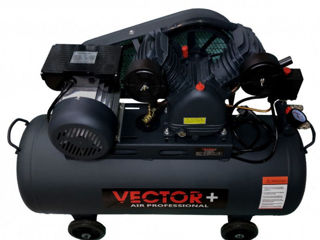 Compresor de aer Vector+ 2200W 100 L - livrare-credit -transfer foto 3