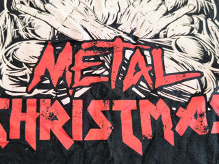 Metal christmas винтажная футболка большой размер 4XL foto 10