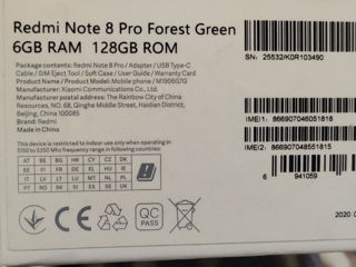 Xiaomi redmi note 8 pro 6/128 Весь комплект foto 3