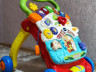 Premergător Interactiv și Muzical pentru Copii - VTech First Steps Baby Walker foto 2