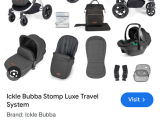 Se vinde carucior nou Ickle Bubble Stomp Luxe foto 3