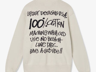 Stussy care label sweater foto 2