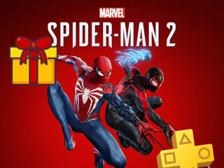 Дарим Spiderman 2 Подписка PS Plus Extra Deluxe. Регистрация аккаунта PSN. Лучшие цены в Молдове.