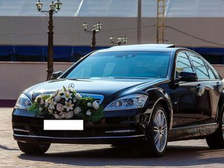 Mercedes-benz s-class, alb/negru, chirie auto pentru nunta ta!!! foto 8
