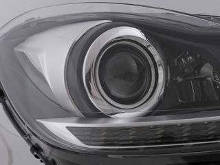 Faruri LED DRL compatibil cu Mercedes C-Class W204 S204 Facelift (2011-2014) Negru фары foto 4