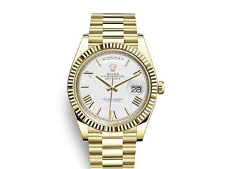 Rolex Oyster Perpetual Day-Date 40mm Aur Alb