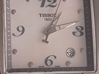 Original Tissot Quadrato T005510A Steel Watch mother pearl - swiss made foto 5