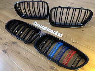 Решетки радиатора (ноздри) BMW 1,2,3,5,6 X1,X3,X4,X5,X6 БМВ Grille ноздри bmw e39 f10 f30 g30 f15 foto 2