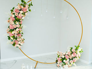 Decor floral și cu baloane pentru aniversări, nunți, cumătrii, botezuri  foto 1