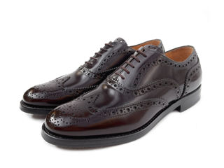 Church's Burwood Polished Brown Leather Oxford Brogue. Размер 37. Оригинал. Новые. foto 3