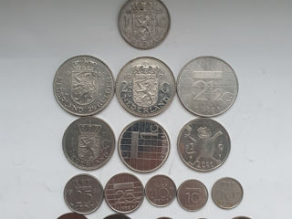 Monede Olanda, Italia, Anglia, Portugalia.  foto 0