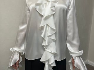 Шикарная блуза из натурального шёлка (новая)