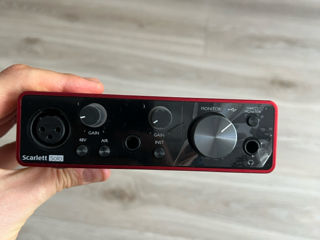 Продам Focusrite Scarlett solo 3rd gen foto 2