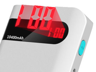 Портативная зарядка Romoss Power Bank sense 4P LCD внешний аккумулятор 10400 mAh foto 1