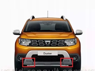 Заглушка бампера перед dacia duster ii комплект foto 2