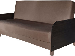 Canapea Modern Compact Bahama 6 (Gold Brown/Wenge) foto 1