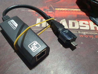 Адаптер USB 3.0 /LAN RJ-45 (с кабелем) - 400lei, USB/Type-C - 200lei