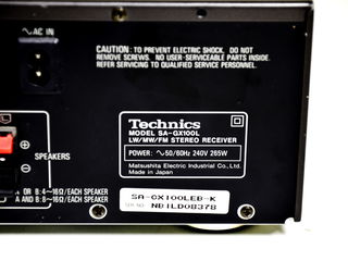 Technics SA-GX100L stereo receiver Made in Japan foto 10