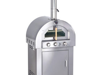 Cuptor pentru pizza ALL'GRILL inclusiv accesorii газовая печь для пицы pita gratar grill гриль foto 6