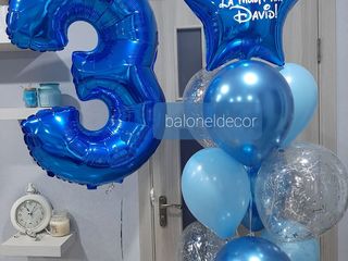 Baloane, compoziții și cifre cu heliu foto 7