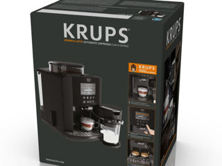 Espressor automat Krups Arabica Latte EA819E10, 1.7l, 1450W, 15 bar, negru foto 2