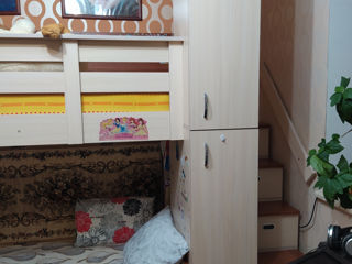 Двухярусная кровать со шкафами foto 2
